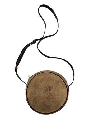 Loewe Anagram round crossbody bag